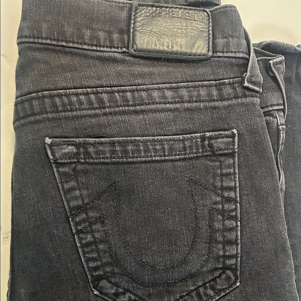 True Religion Men’s Dark Gray Jeans